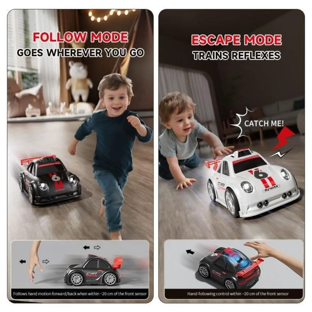Mini Smart RC Camera Car with Live Video | 2.4GHz Remote with Screen | Follow Me & Drift Mode | Rechargeable | 6+ Age - Image 4