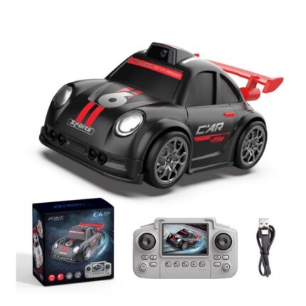 mini rc camera car live video remote control with screen follow me drift toy india