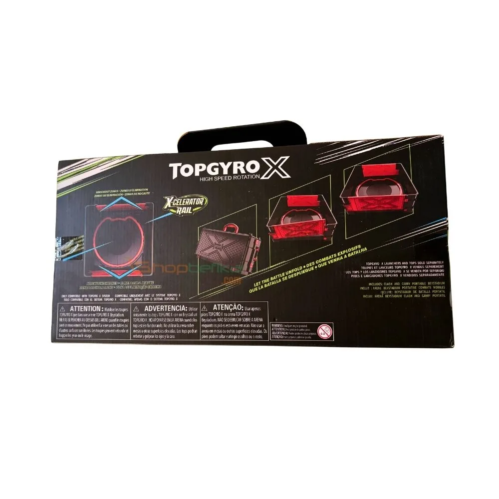 Beyblade Stadium Arena | X-Rail Battle Play Set | 2+ Players | 8+ Years | Portable Carry Box - Image 3