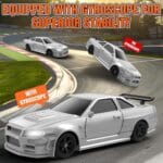 1:43 Scale RC Drift Race Car | 4WD Mini Drift Racing Car with Gyro | Remote Control Drift Vehicle | Age 14+ - Image 3