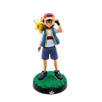 Ash Ketchum & Pikachu Anime Figure | Pokémon Collectible Display Statue | Premium Action Figure | Age 14+