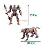 Transformer Cheetor Action Figure | BMB QT-02 Rise of the Beasts Inspired Robot Collectible | 18cm Premium Model - Image 2