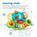 Hola Elephant Keyboard Toy | Musical Light & Sound Learning Piano for Toddlers | Educational Baby Toy | Age 18M+ - Image 4