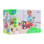 Hola Early Learning Fire Engine Toy | Musical Light & Sound Fire Truck for Kids | Educational Toy | Age 18M+ - Image 5