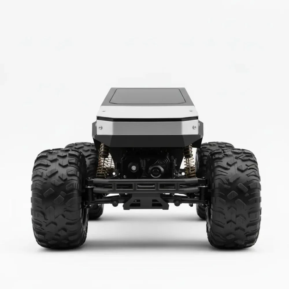 1:8 Scale Jumbo RC Tesla Cyber Truck | 4x4 Off-Road Remote Control Monster Truck | 2.4GHz RC Car | Age 14+ - Image 4