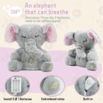 Breathing Elephant Plush Toy | Musical Soothing Toy for Newborns | Light & Sound | Volume Control | 0+ Months - Image 2