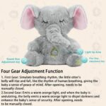 Breathing Elephant Plush Toy | Musical Soothing Toy for Newborns | Light & Sound | Volume Control | 0+ Months - Image 5