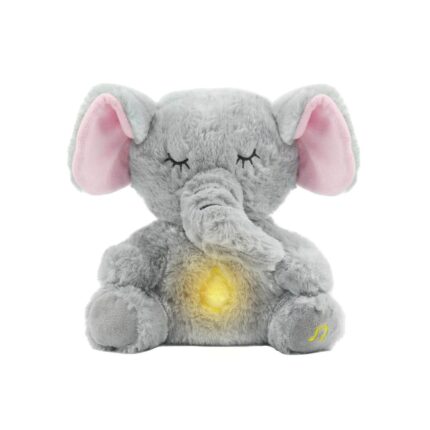 Breathing Elephant Toy for Babies | Musical Plush with Lights & Soothing Breathing Motion | Shopbefikar