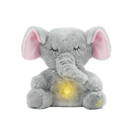 Breathing Elephant Toy for Babies | Musical Plush with Lights & Soothing Breathing Motion | Shopbefikar