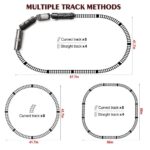Steam Locomotive Train Set | Remote Control Smoke Train | Light & Sound Toy | 6+ Years - Image 3