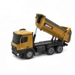 Huina 1573 RC Dump Truck | 1:14 Scale 10-Channel Construction Vehicle | Rechargeable Remote Control Toy | 6+ Years - Image 5