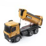 Huina 1573 RC Dump Truck | 1:14 Scale 10-Channel Construction Vehicle | Rechargeable Remote Control Toy | 6+ Years - Image 4