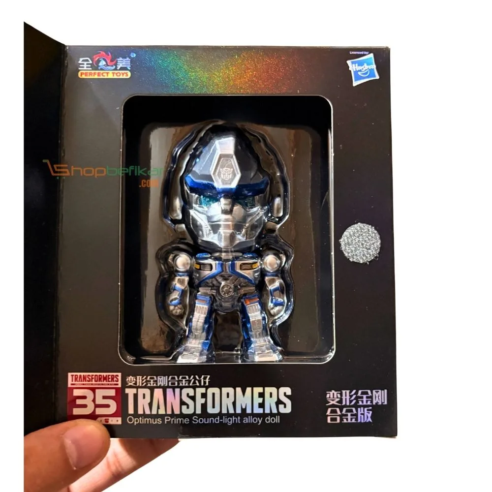 Hasbro Official Transformers Mirage Action Figure | Sound & Light Alloy Robot Toy | Battery Operated Premium Collectible - Image 3