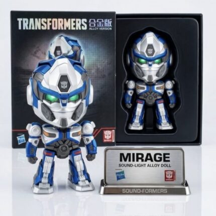 Hasbro Official Transformers Mirage Sound & Light Alloy Figure | Battery Operated | Shopbefikar
