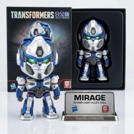 Hasbro Official Transformers Mirage Sound & Light Alloy Figure | Battery Operated | Shopbefikar