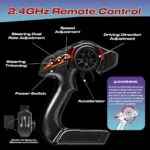 1:10 Scale High Speed RC Off-Road Truck | 4WD Monster Remote Control Car | LED Lights | Age 14+ - Image 3
