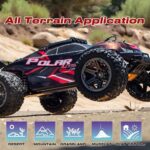 1:10 Scale High Speed RC Off-Road Truck | 4WD Monster Remote Control Car | LED Lights | Age 14+ - Image 9