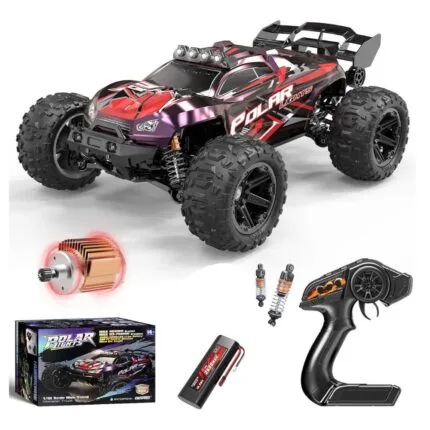 1:10 RC Off-Road Monster Truck with 4WD & LED Lights | High Speed Remote Control Car | Shopbefikar