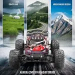 1:10 Scale High Speed RC Off-Road Truck | 4WD Monster Remote Control Car | LED Lights | Age 14+ - Image 8