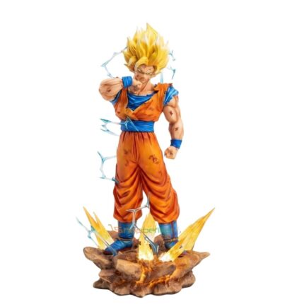 Super Saiyan Goku LED Figure with Light Effects | Dragon Ball Z Anime Collectible | Shopbefikar