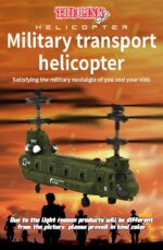Syma S026H Boeing CH-47 Chinook Remote Control Helicopter — 1:47 Scale Twin Rotor RC Aircraft - Image 5