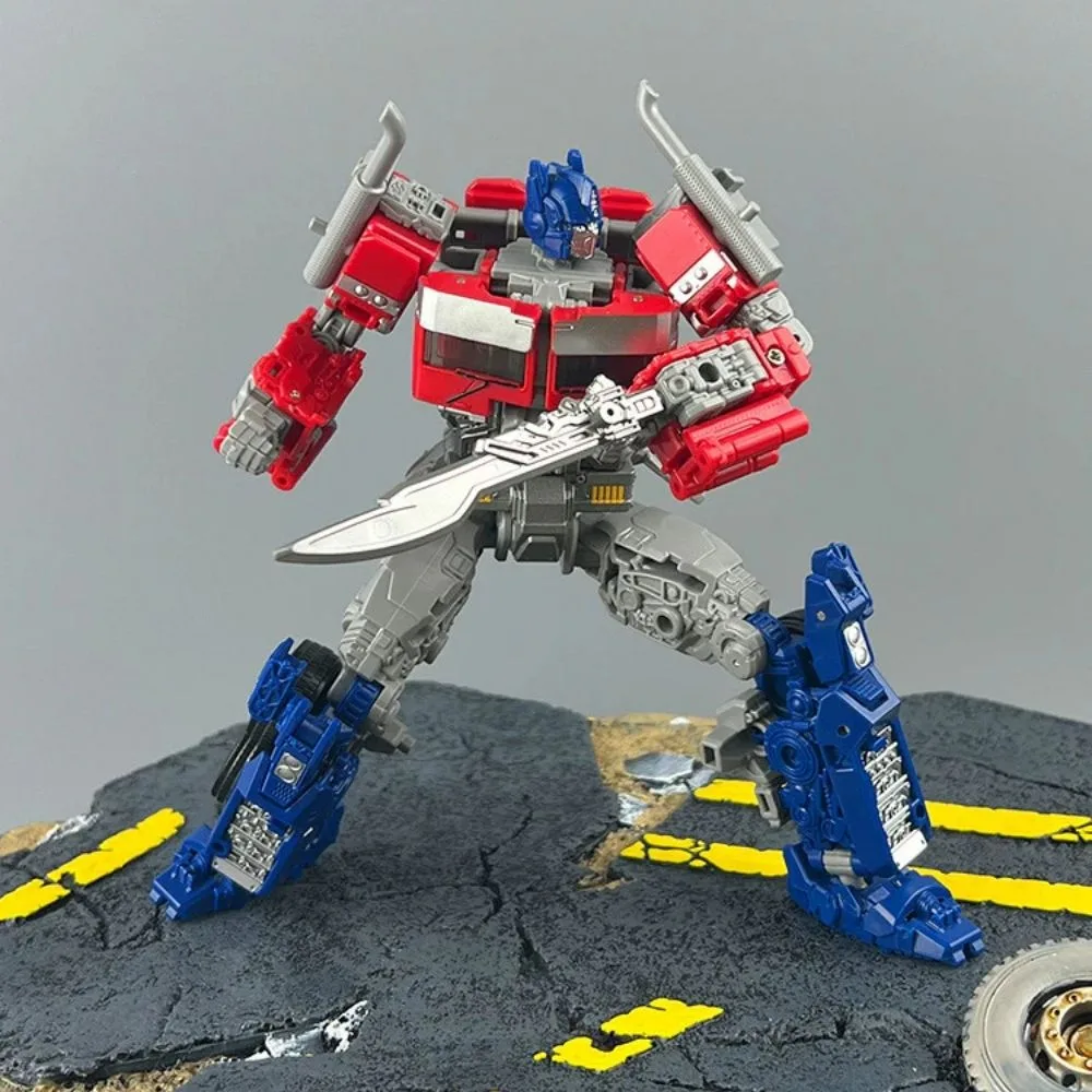 Transformer Optimus Prime Action Figure | BMB OP-01 SS-102 ROTB Inspired Collectible | 6.5 Inch Premium Model - Image 5