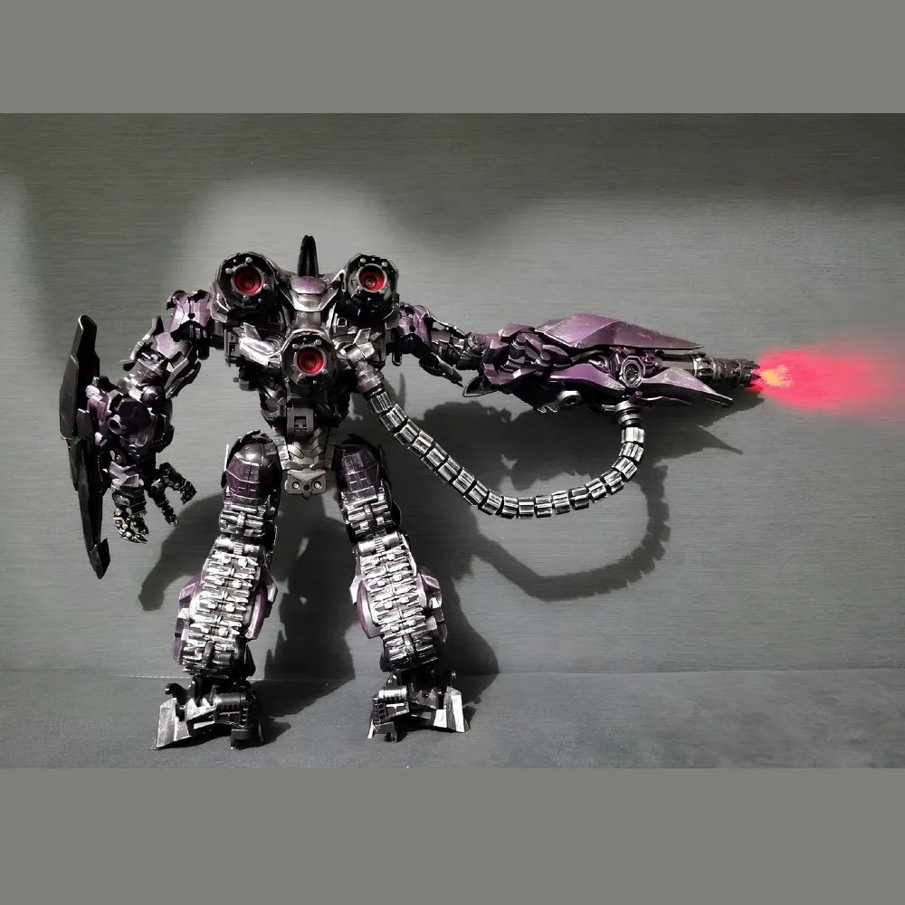 Zeus Toys Transformer Shockwave Action Figure | ZS-01 Oversized Studio Series Inspired Collectible | 35cm Alloy Version Model - Image 3