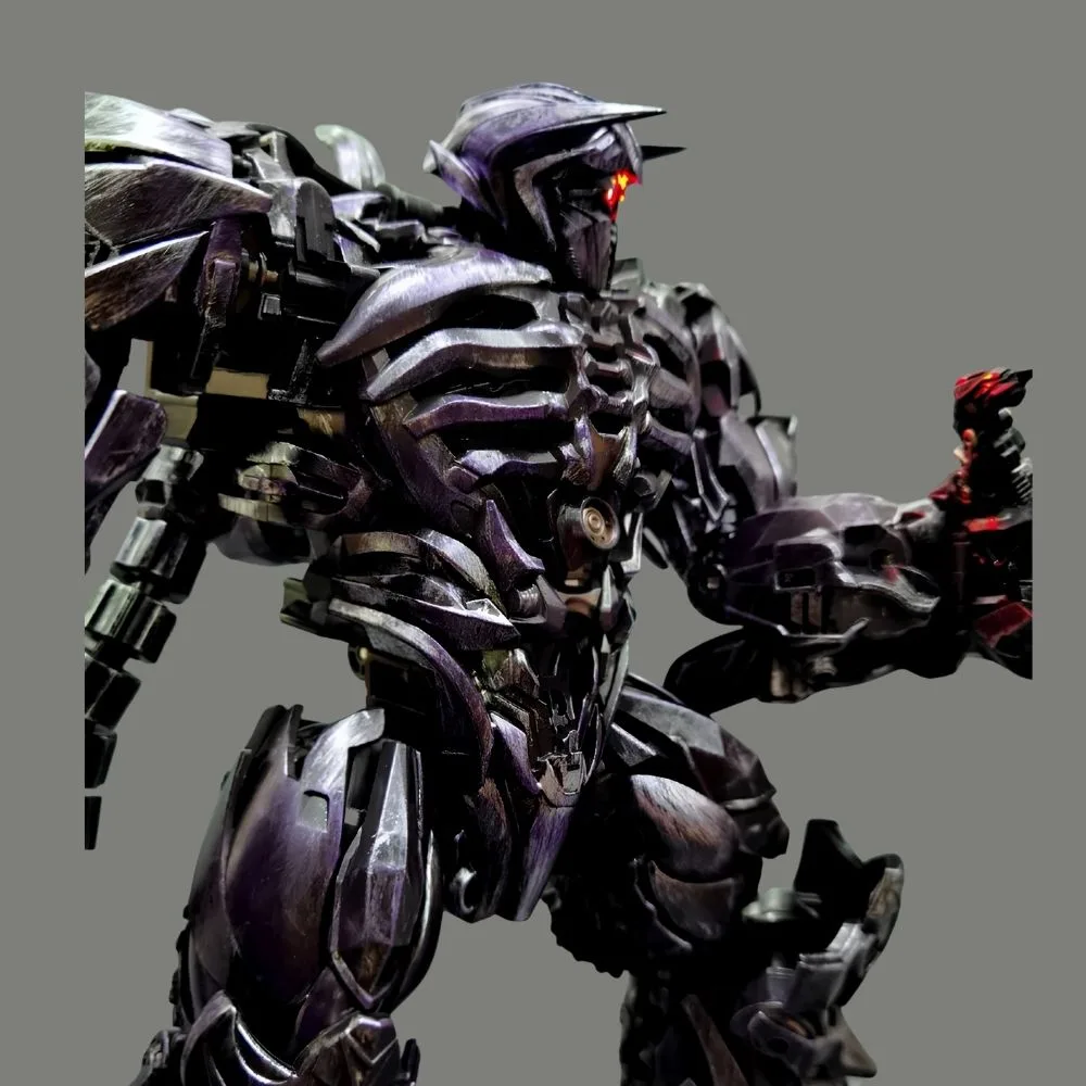 Zeus Toys Transformer Shockwave Action Figure | ZS-01 Oversized Studio Series Inspired Collectible | 35cm Alloy Version Model - Image 8