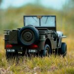 1:10 Scale Willys MB Jeep RC Car | 4WD Military Off-Road Vehicle | 2.4GHz RTR RC Crawler with LED Lights - Image 9