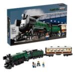 Harry Potter Emerald Night Hogwarts Express Building Blocks Set | 1109PCS Steam Train Construction Model | Collectible Display Set | Age 16+