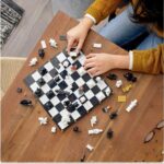 Harry Potter Hogwarts Wizard Chess Building Blocks Set | 876PCS Magical Chess Construction Model | Collectible Display Set | Age 16+ - Image 5