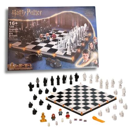 Harry Potter Hogwarts Wizard Chess Building Blocks Set 876PCS | Magical Chess Display Model | Shopbefikar