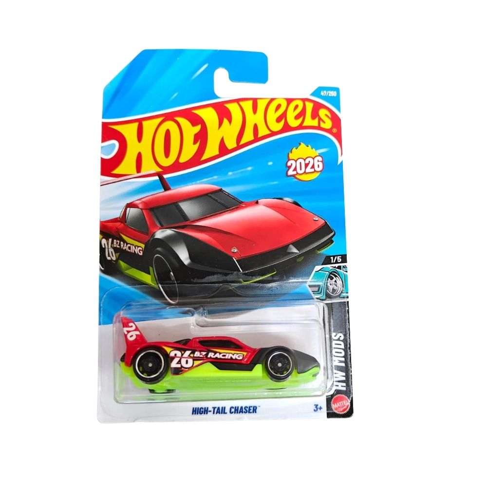 hotwheels case C-13 Hot Wheels High-tail Chaser | Die-Cast Toy Car | 1:64 Scale | Age 3+ | Mainline C Case 2026 - Image 1