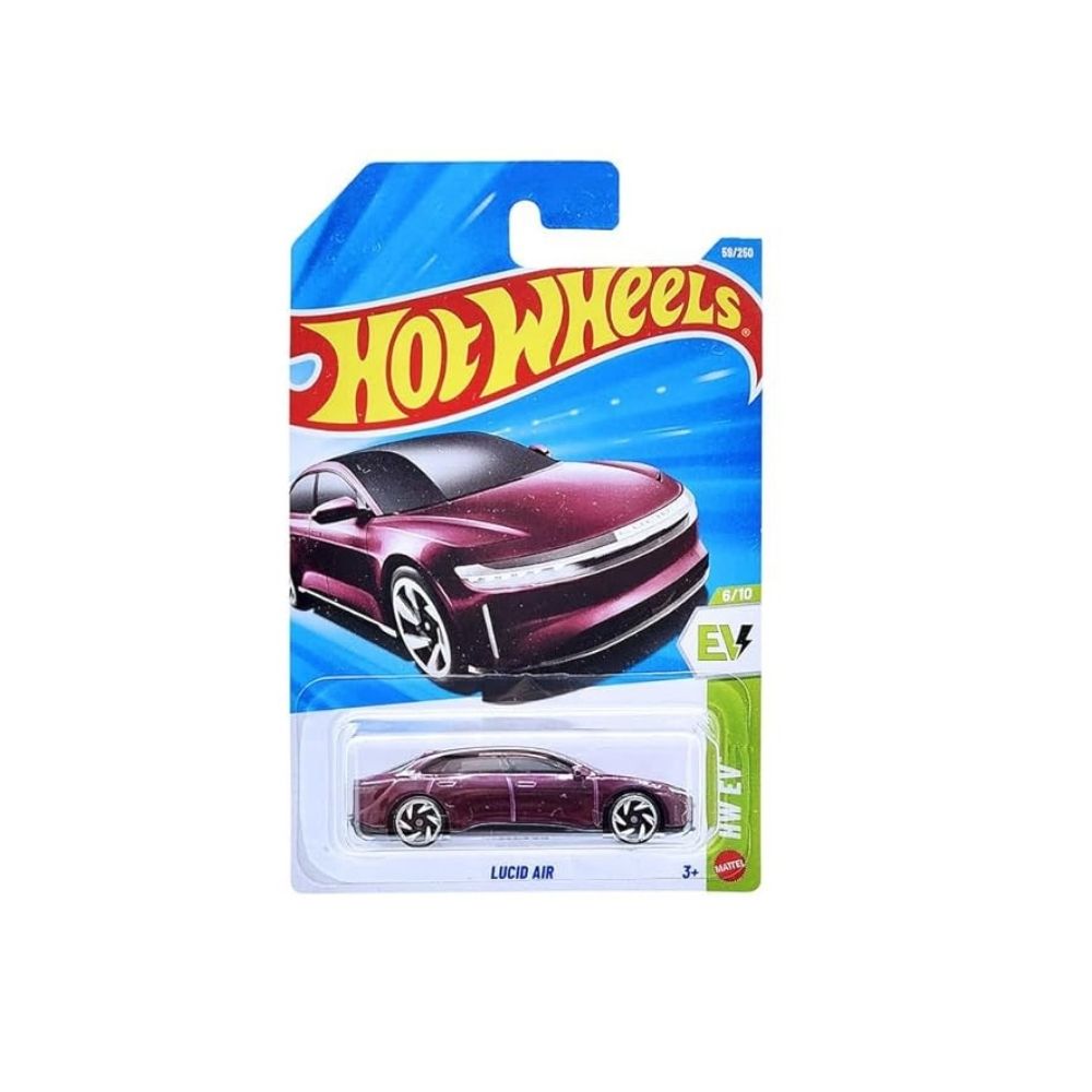 hotwheels case C-16 Hot Wheels Lucid Air | Die-Cast Toy Car | 1:64 Scale | Age 3+ | Mainline C Case 2026 - Image 1