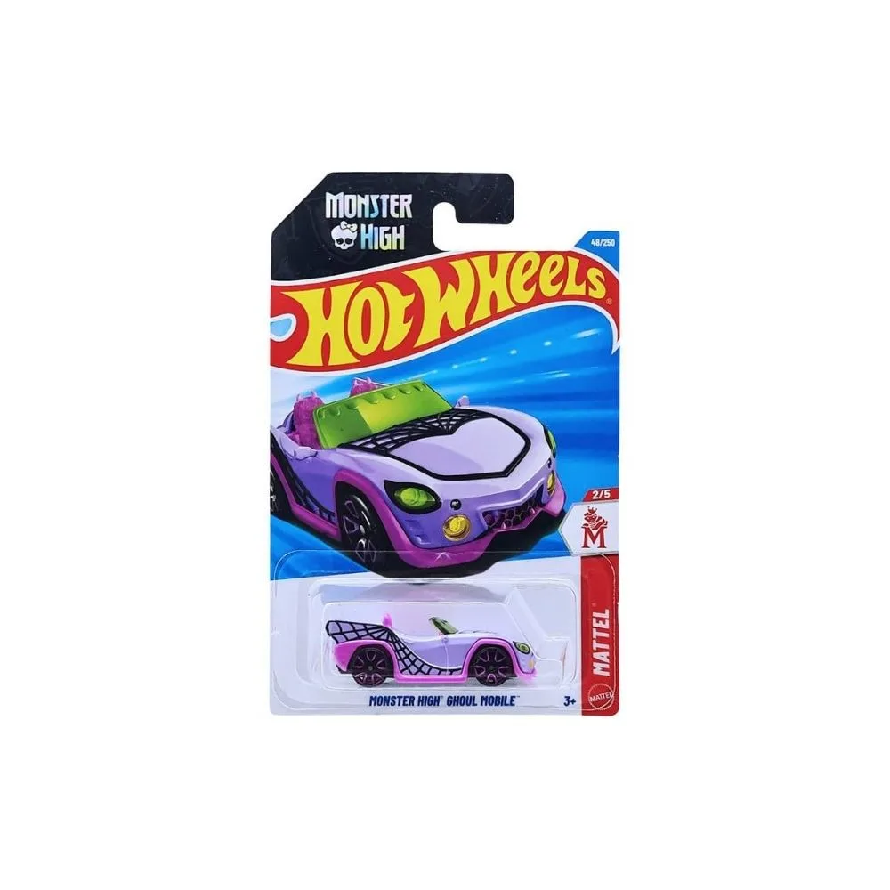 hotwheels case C-18 Hot Wheels Monster High Ghoul mobile | Die-Cast Toy Car | 1:64 Scale | Age 3+ | Mainline C Case 2026 - Image 1