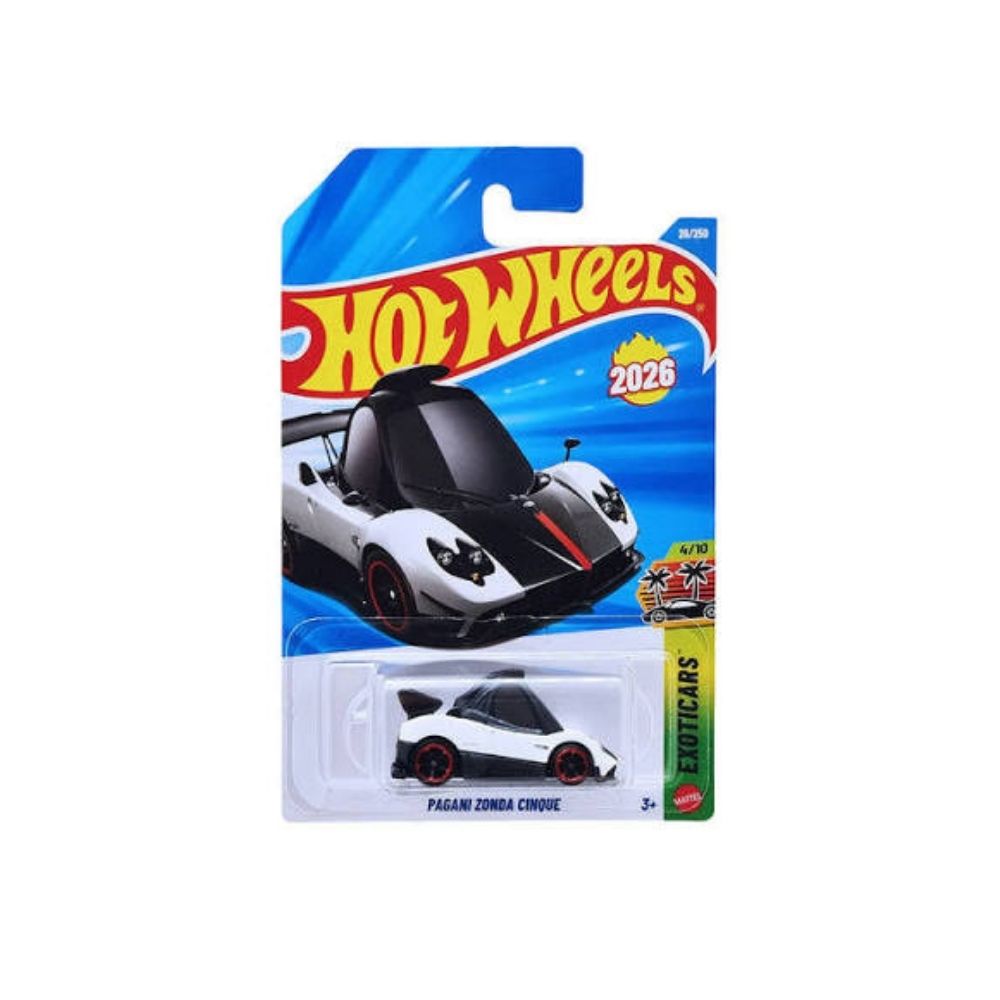 hotwheels case C-19 Hot Wheels Pagani Zonda cinque | Die-Cast Toy Car | 1:64 Scale | Age 3+ | Mainline C Case 2026 - Image 1