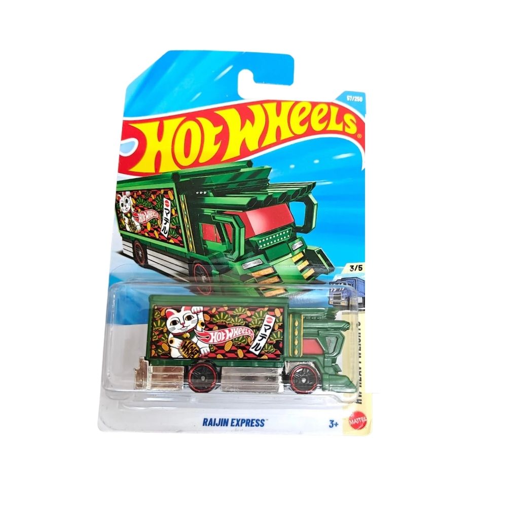 hotwheels case C-21 Hot Wheels Raijin Express | Die-Cast Toy Car | 1:64 Scale | Age 3+ | Mainline C Case 2026 - Image 1