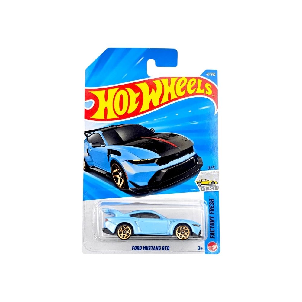 hotwheels case C-8 Hot Wheels Ford Mustang GTD | Die-Cast Toy Car | 1:64 Scale | Age 3+ | Mainline C Case 2026 - Image 1