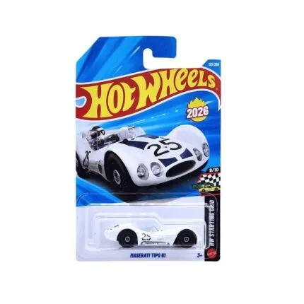 Hot Wheels Maserati Tipo 61 | Die-Cast Toy Car | 1:64 Scale | Age 3+ | Mainline C Case 2026