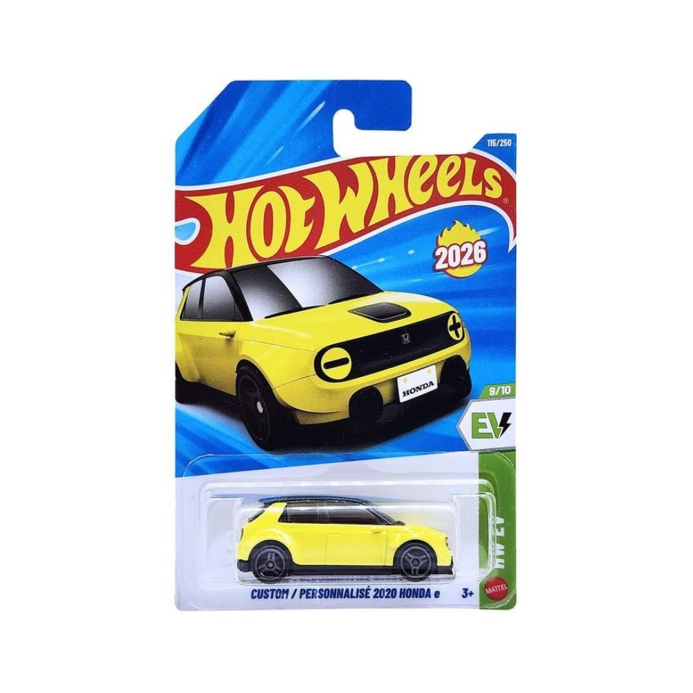 hotwheels case E-33 Hot Wheels Custom 2020 Honda e | Die-Cast Toy Car | 1:64 Scale | Age 3+ | Mainline C Case 2026 - Image 1