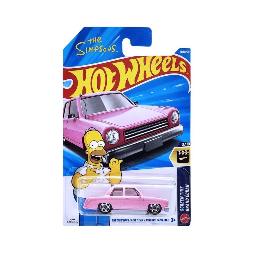 hotwheels case E-40 Hot Wheels The Simpsons family cab | Die-Cast Toy Car | 1:64 Scale | Age 3+ | Mainline C Case 2026 - Image 1
