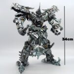 BAIWEI TW1101B Grimlock Transformer Figure | 34CM Oversized Dinosaur Warrior Collectible | Studio Series Inspired Action Figure - Image 4