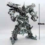 BAIWEI TW1101B Grimlock Transformer Figure | 34CM Oversized Dinosaur Warrior Collectible | Studio Series Inspired Action Figure - Image 4