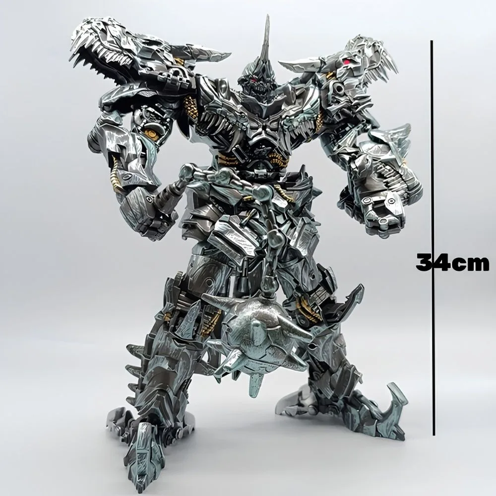 BAIWEI TW1101B Grimlock Transformer Figure | 34CM Oversized Dinosaur Warrior Collectible | Studio Series Inspired Action Figure - Image 4