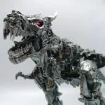 BAIWEI TW1101B Grimlock Transformer Figure | 34CM Oversized Dinosaur Warrior Collectible | Studio Series Inspired Action Figure - Image 6