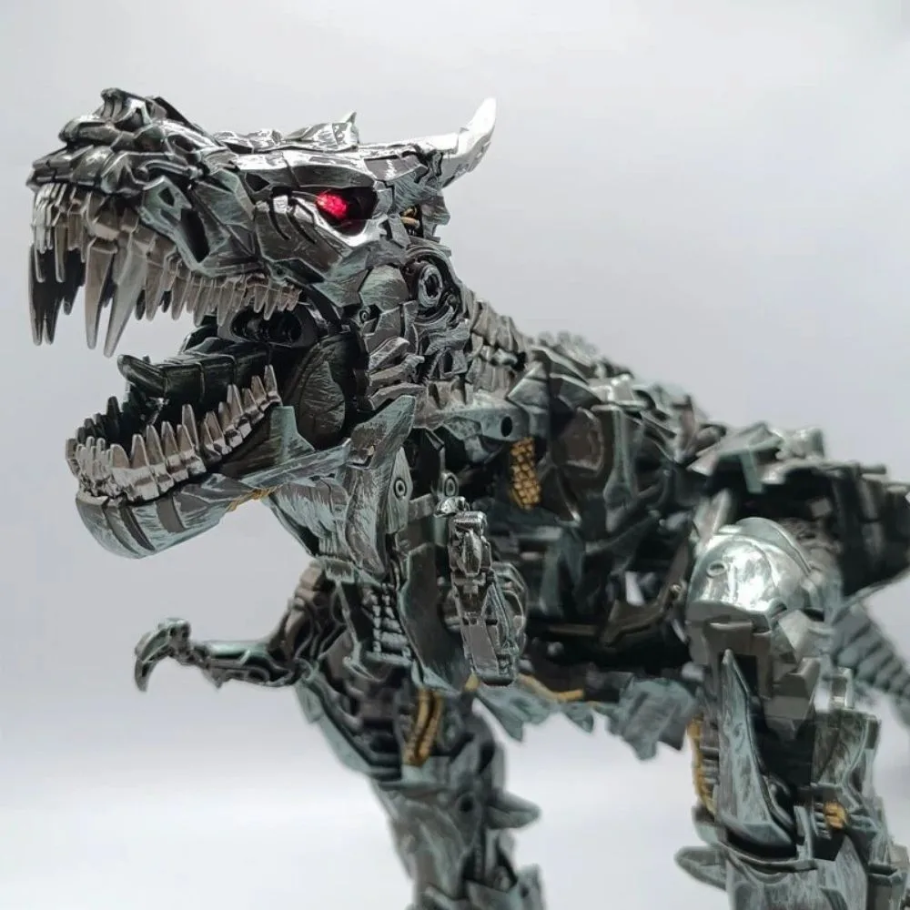 BAIWEI TW1101B Grimlock Transformer Figure | 34CM Oversized Dinosaur Warrior Collectible | Studio Series Inspired Action Figure - Image 6