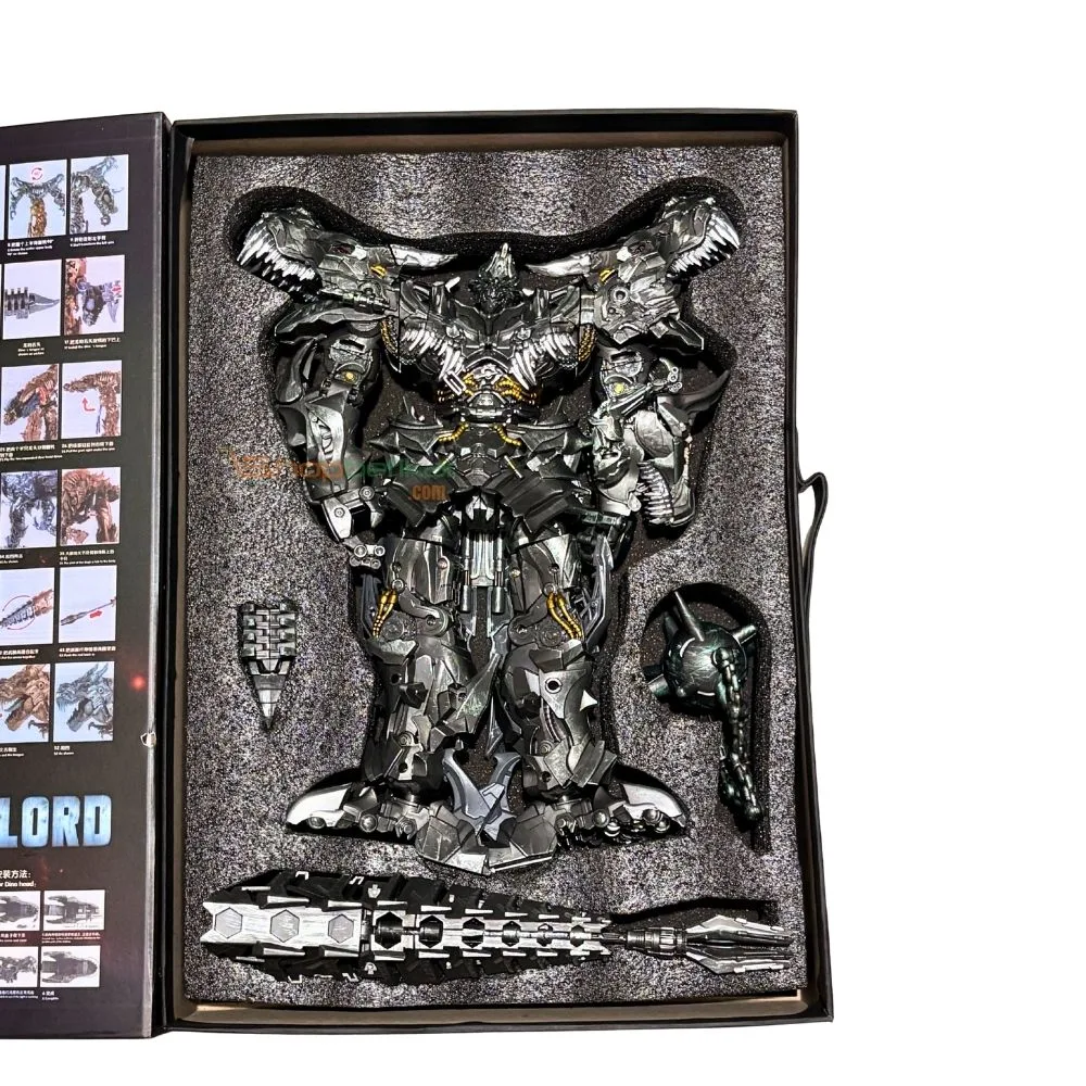 BAIWEI TW1101B Grimlock Transformer Figure | 34CM Oversized Dinosaur Warrior Collectible | Studio Series Inspired Action Figure - Image 5
