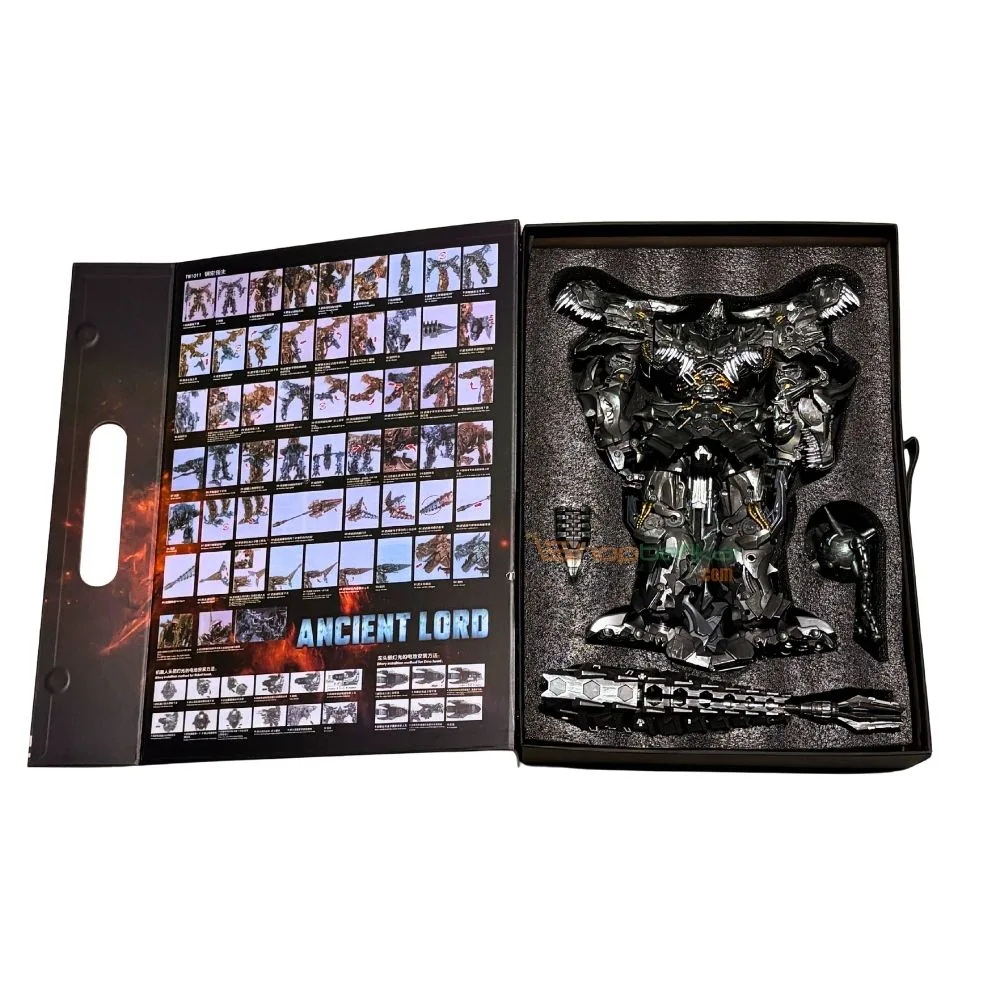 BAIWEI TW1101B Grimlock Transformer Figure | 34CM Oversized Dinosaur Warrior Collectible | Studio Series Inspired Action Figure - Image 2