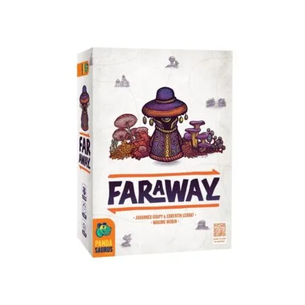 Faraway strategy card game box