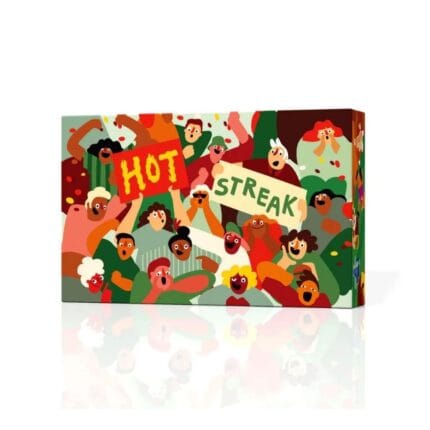 Hot Streak board game with mascot racers